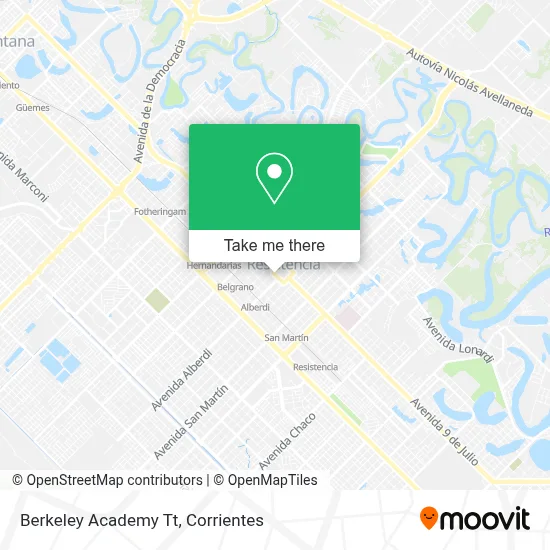 Berkeley Academy Tt map