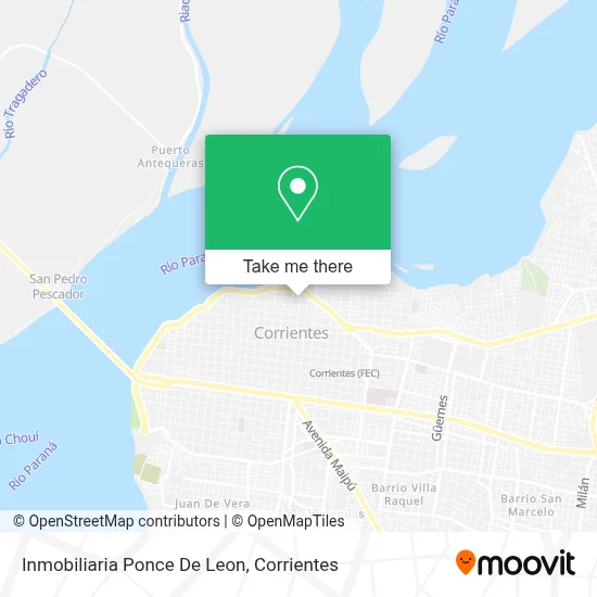 Inmobiliaria Ponce De Leon map