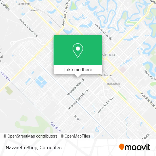 Nazareth.Shop map