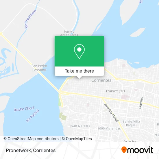 Pronetwork map