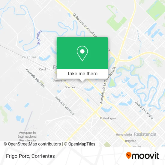 Frigo Porc map