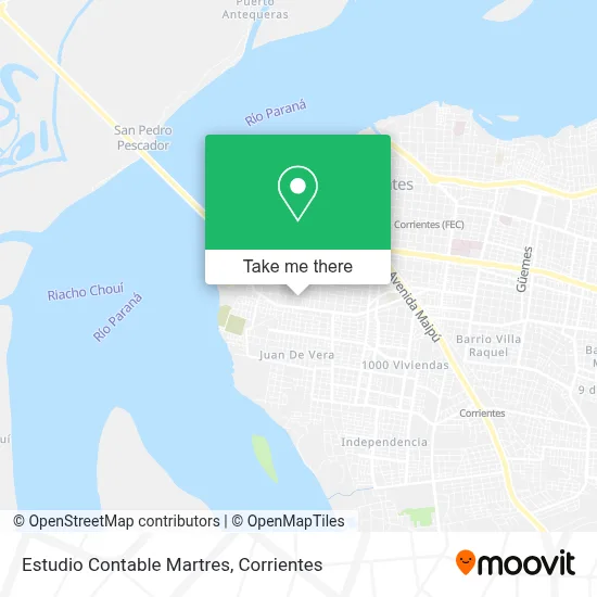 Estudio Contable Martres map