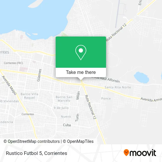 Rustico Futbol 5 map