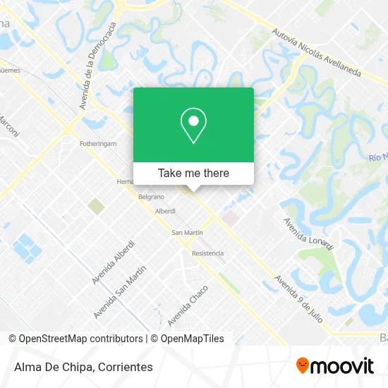 Alma De Chipa map