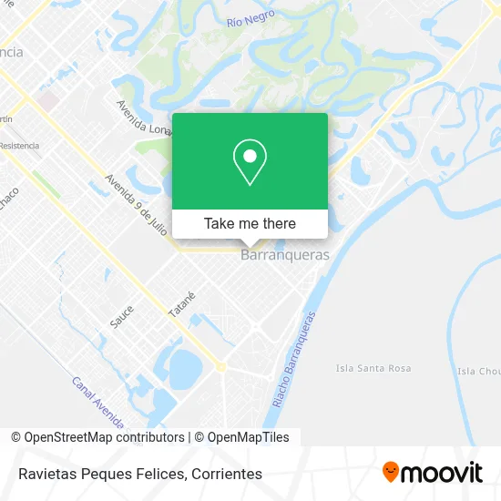 Ravietas Peques Felices map