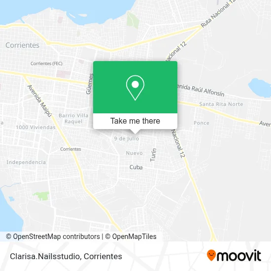 Clarisa.Nailsstudio map
