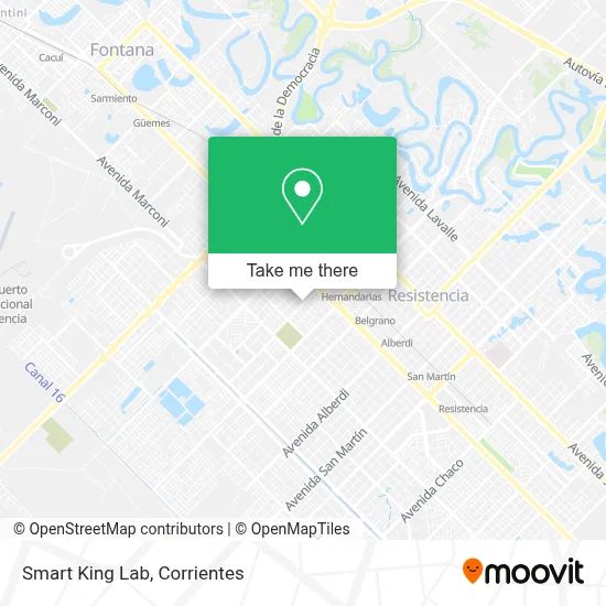 Smart King Lab map