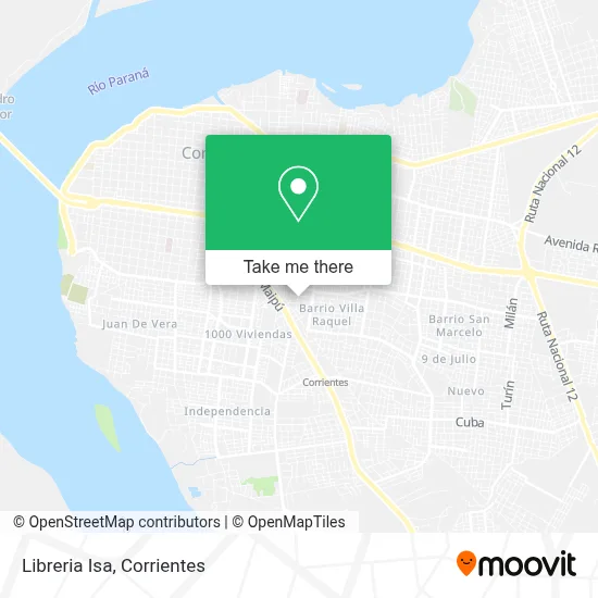 Libreria Isa map