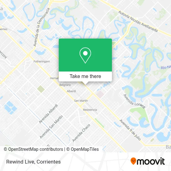 Rewind Live map