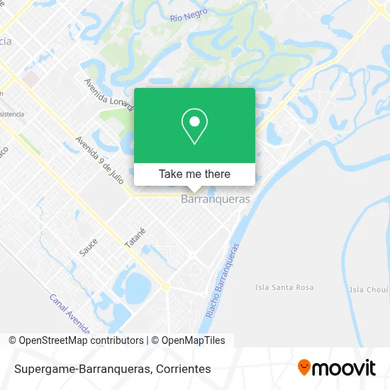 Supergame-Barranqueras map