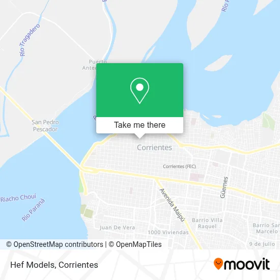Hef Models map