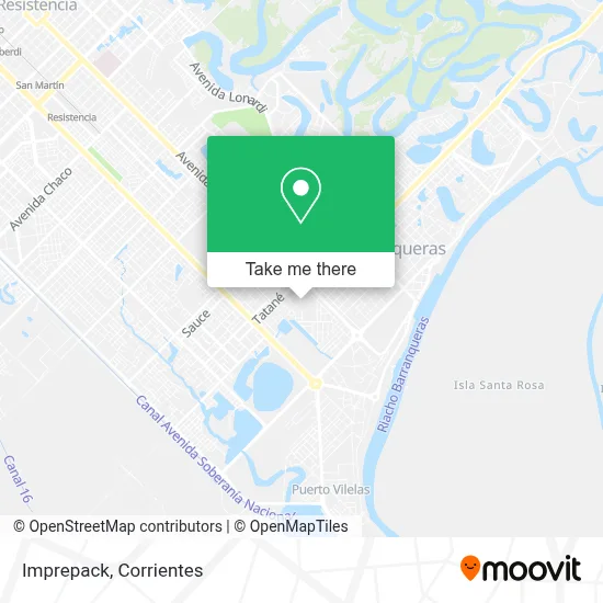 Imprepack map