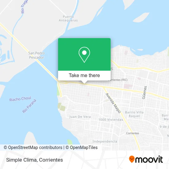 Simple Clima map