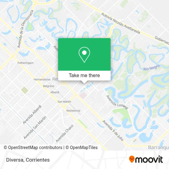 Diversa map