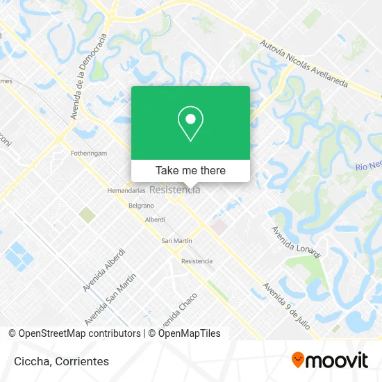 Ciccha map