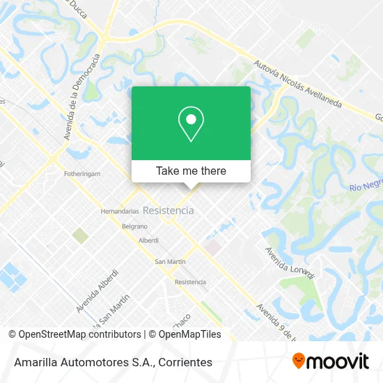 Amarilla Automotores S.A. map