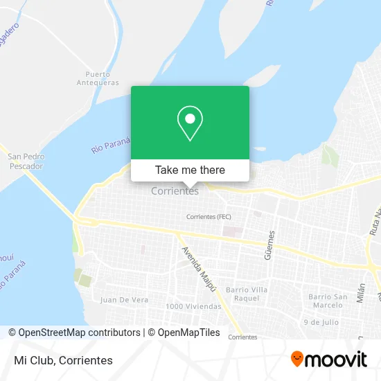Mi Club map