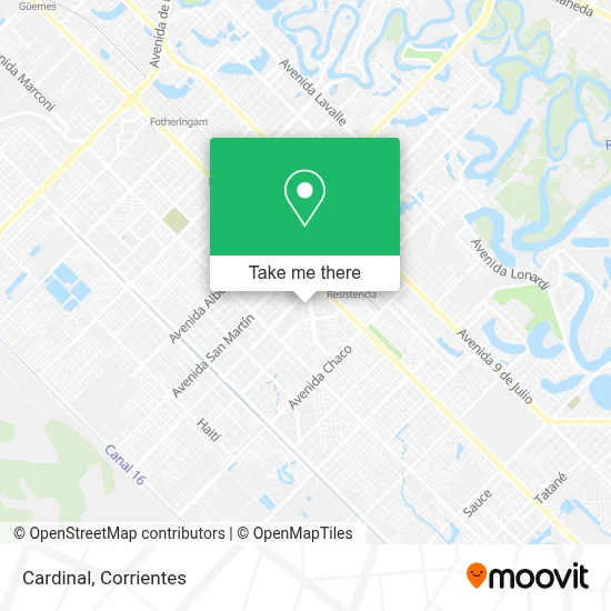 Cardinal map