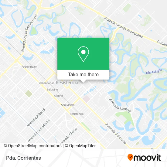 Pda map