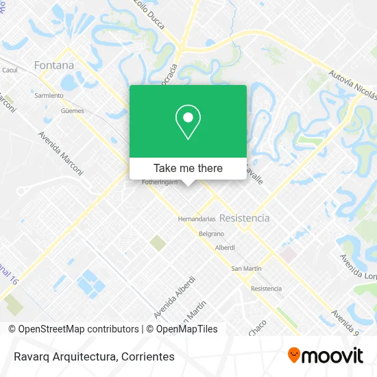 Ravarq Arquitectura map