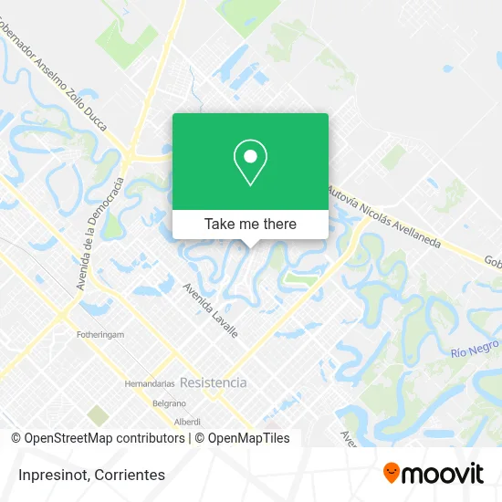 Inpresinot map