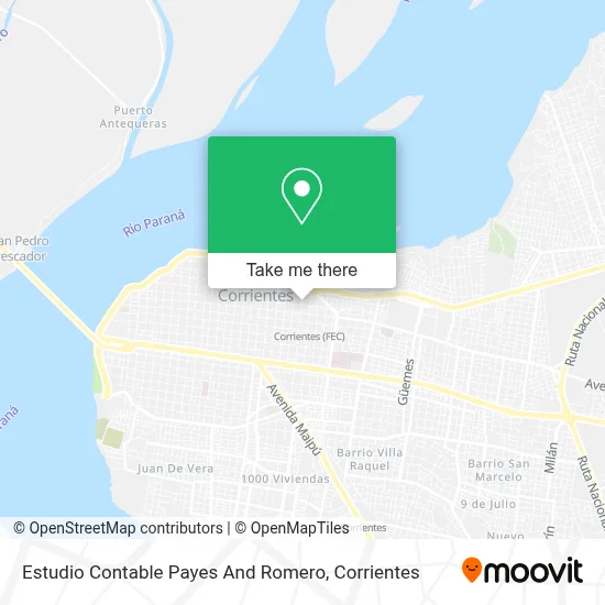 Estudio Contable Payes And Romero map