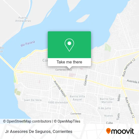 Jr Asesores De Seguros map