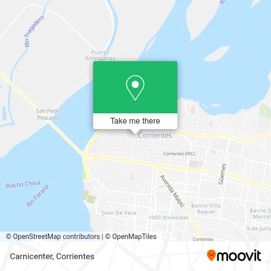 Carnicenter map