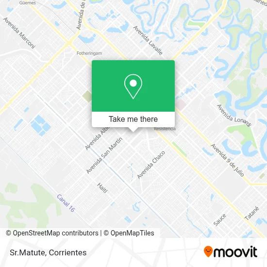 Sr.Matute map