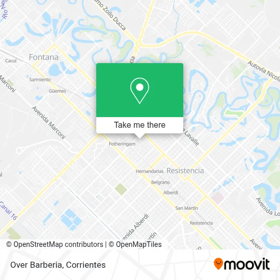 Over Barberia map