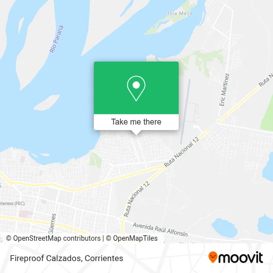 Fireproof Calzados map