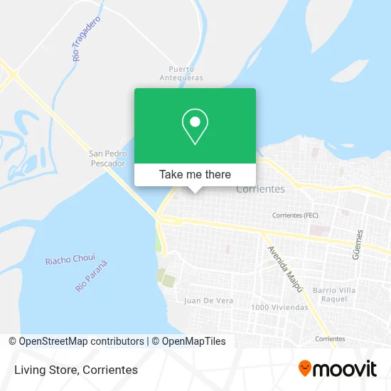 Living Store map