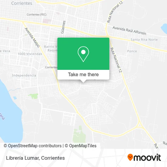 Librería Lumar map