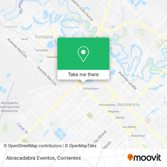 Abracadabra Eventos map