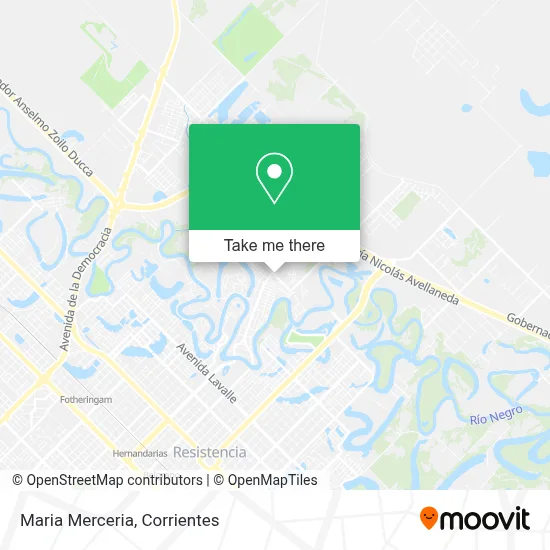 Merceria Maria map
