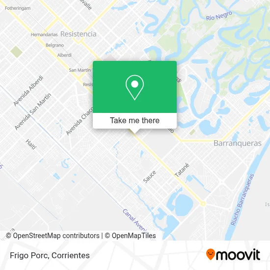 Frigo Porc map