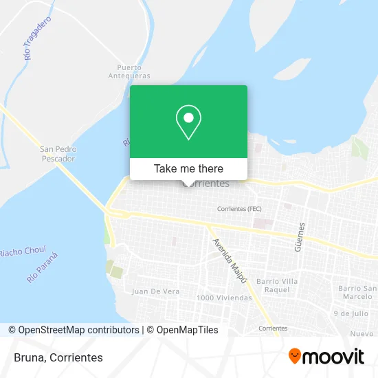 Bruna map