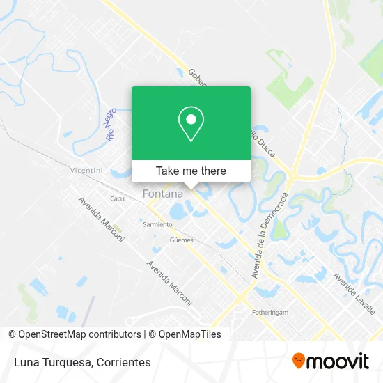 Luna Turquesa map