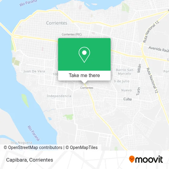 Capibara map