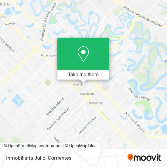 Inmobiliaria Julio map