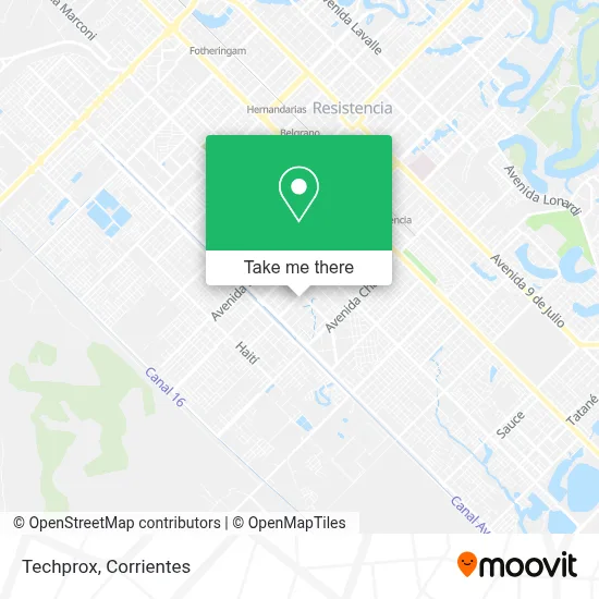Techprox map