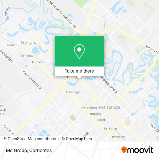Ms Group map