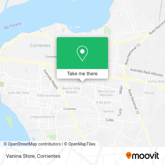 Vanina Store map