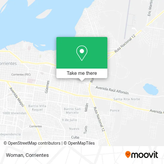 Woman map