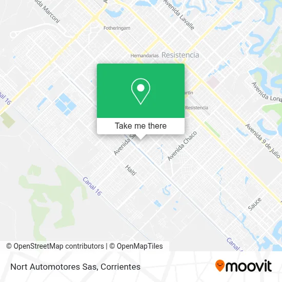Nort Automotores Sas map