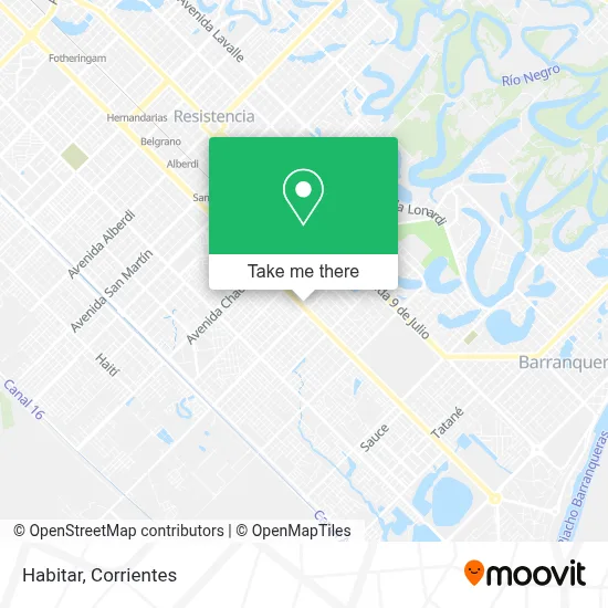 Habitar map