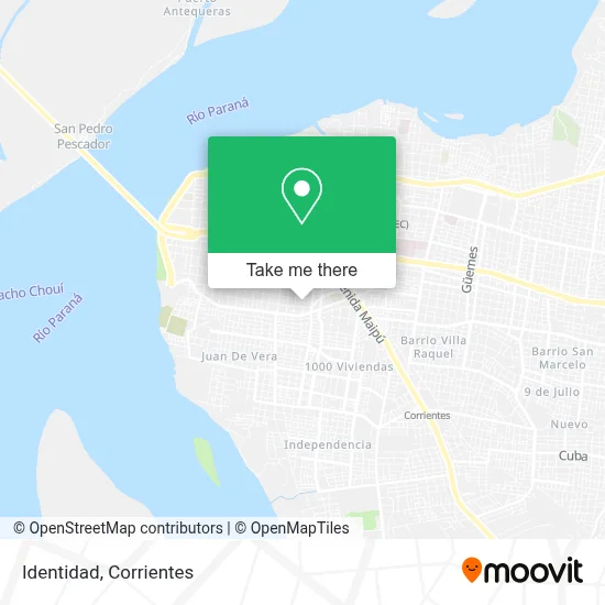 Identidad map