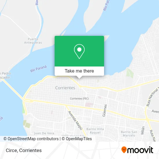 Circe map