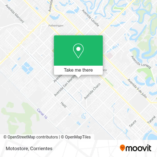 Motostore map