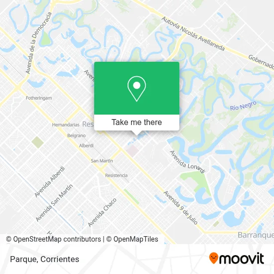 Parque map